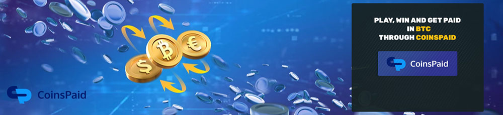 Casino deposits via BTC. 