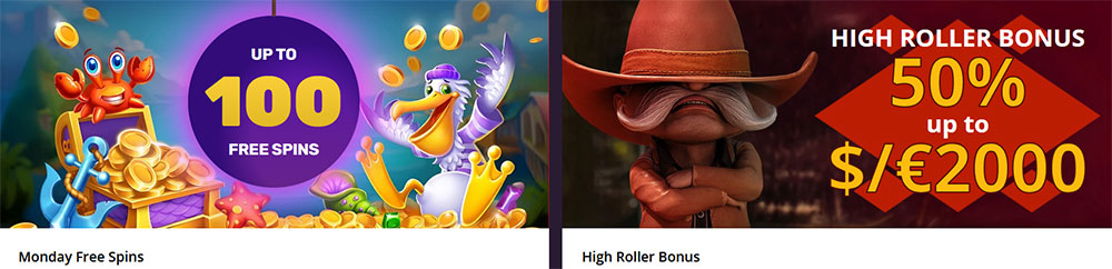Free spins promo at Playamo casino. 