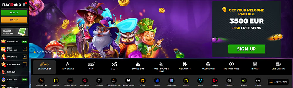 Playamo casino review. 